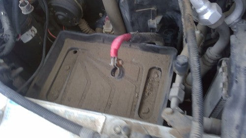 1997-2016 Ford Van E450 Battery Mount Tray Oem V10 6.8L 3C2z10732a