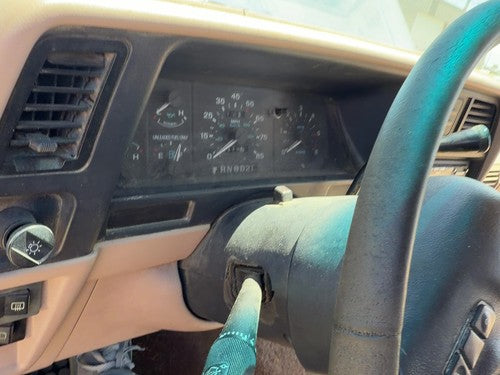 1991-1994 Ford Explorer 2 Dr Steering Column Assembly Tilt Cruise Tan