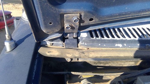 1971-1995 Chevy G20 Van Passenger Right Hood Hinge Assembly Oem Blue 03962449