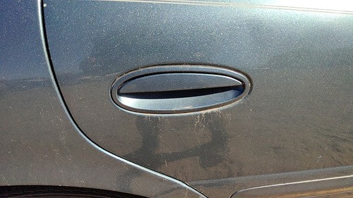 00-04 Lesabre Buick Lesabre Passenger Right Rear Outside Door Handle Back Blue