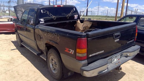 1999-2007 Silverado 1500 Driver Left Rear Side Window Door Glass Oem Back