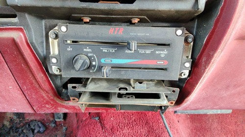 1989-1990 Ford Bronco 2 Temperature Control Module In Dash Heater Head Unit Oem