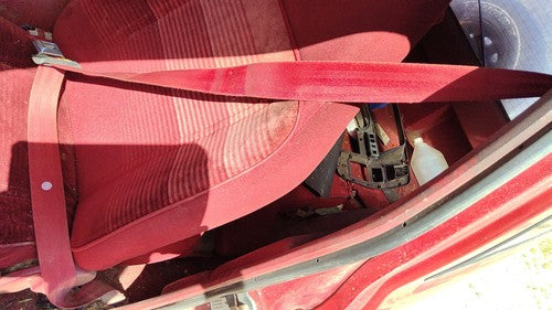 1990 Ford Bronco 2 Driver Left Front Seat Belt Retractor Oem Shoulder Red
