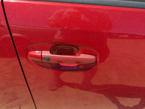 06-09 Prius Passenger Right Front Outside Door Handle Keyless Barcelona Red 3R3
