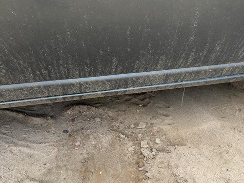1998-2004 Cadillac Seville Passenger Right Front Lower Door Molding Thunder Gray