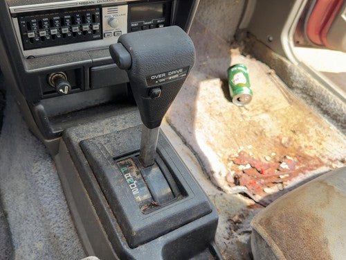 85-88 Maxima Floor Shifter Lever Assembly Shift Unit Automatic Transmission Gray