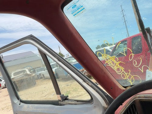 1987-1991 Ford F150 Driver Left A Pillar Trim Windshield Post Panel Oem Red