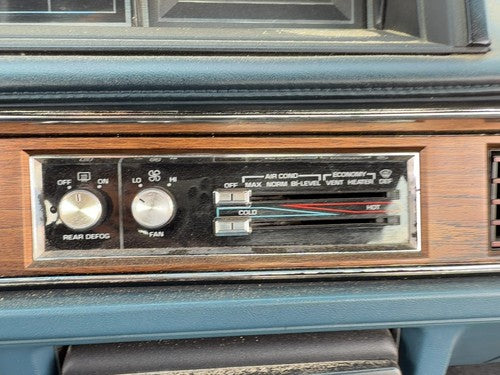 1986 Oldsmobile 98 Temperature Control Module In Dash Heater Ac Head Unit Oem