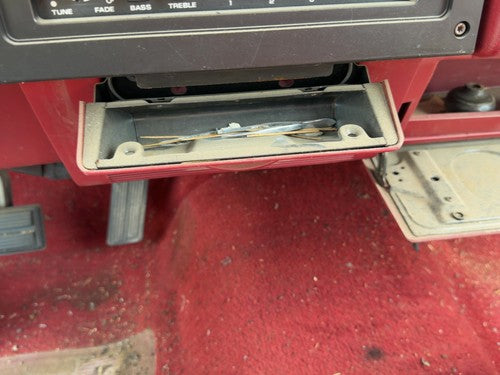 1987-1993 Dodge Dakota Ash Tray Assembly Oem Slide Out Dash Red 5Aa01Hc5