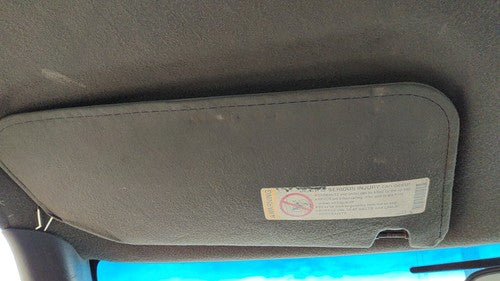 1998-2003 S10 Pickup Driver Left Sun Visor Oem Gray 12D