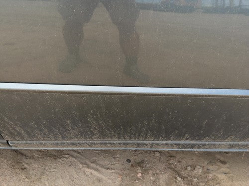 98-04 Seville Passenger Right Front Moulding Door Upper Sedan Thunder Gray 88U