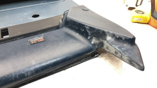 1988-1993 Gmc Sierra 2500 Passenger Right Front Door Trim Panel Oem Blue