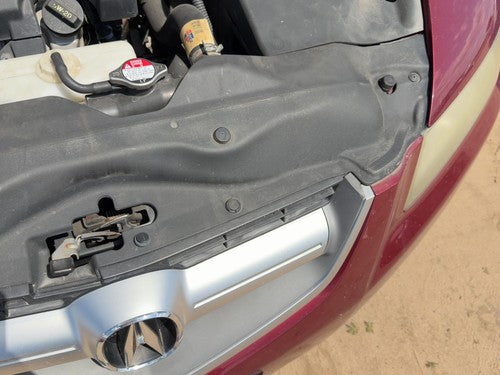 04-06 Acura Tl Top Plastic Cover Above Radiator Support Sight Shield Oem 3.2L