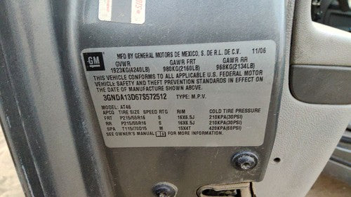 2007-2011 Chevy Hhr Ac Compressor Air Conditioner Pump Assembly Oem 2.2L
