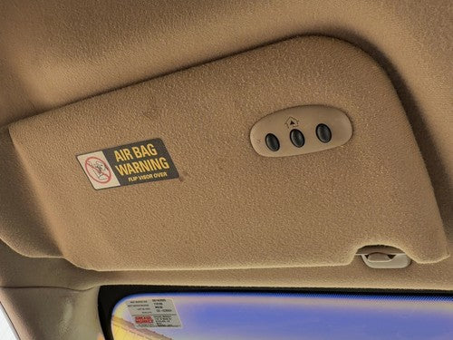 2001 Lincoln LS Driver Left Sun Visor OEM Illuminated Tan 4H 1W4Z5404105AAA