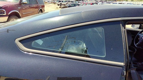 2006-10 Pontiac G6 Gxp Coupe Passenger Right Rear Quarter Glass Back Side Window