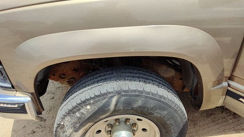1995-00 Silverado 2500 Driver Left Front Wheel Flare Moulding Fender Gold 55U
