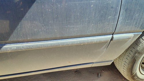 99 Toyota Camry Passenger Right Front Moulding From Door Oem Trim Strip Blue 8L3