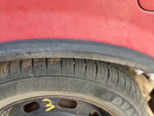 1987-1988 Toyota FX Driver Left Rear Wheel Flare Moulding OEM Back