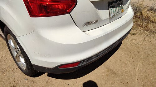2012-2014 Ford Focus Ford Focus Rear Bumper Cover Assembly Oem Back White Yz
