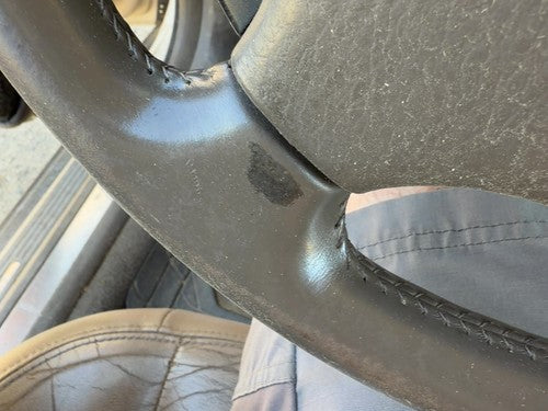 2001 Lincoln LS Steering Wheel OEM Leather Wrap Parchment Tan 4H XW4Z3600AAA