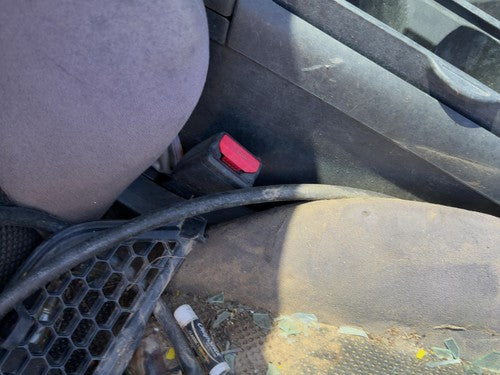 06-12 Eclipse Passenger Right Front Seat Belt Buckle Receiver Bucket Coupe Gray