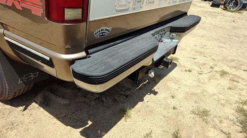 1988-2000 Silverado 2500 Chrome Rear Bumper Assembly With Brackets Oem 999863