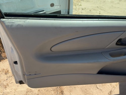 06-07 Monte Carlo Driver Left Front Door Trim Panel With Master Switch Gray 832
