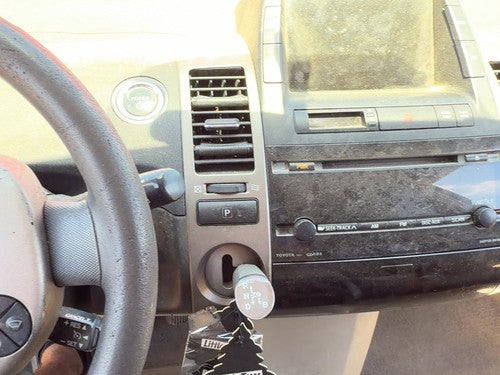 2004-2009 Toyota Prius Left Heater Vent Shifter Trim Bezel Park Button Bisque