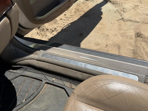 2001 Lincoln Ls Passenger Right Lower Sill Step Moulding Trim Panel Oem Tan 4H