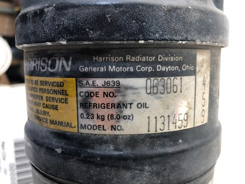 1985-1986 Chevy Cavalier Ac Compressor Air Conditioner Pump Assembly Oem 2.8L
