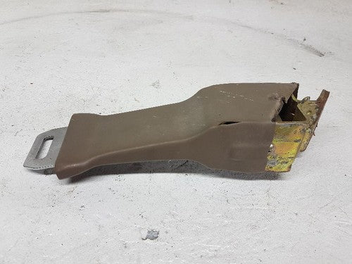 1972 F250 Pickup Left Front Seat Belt Retractor Male End Tan Driver Side Floor