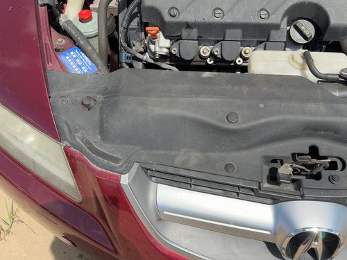 04-06 Acura Tl Top Plastic Cover Above Radiator Support Sight Shield Oem 3.2L