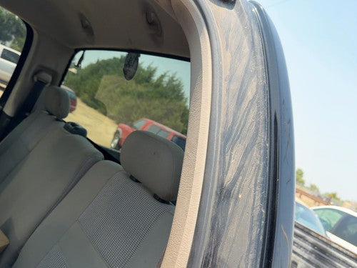 02-05 Dodge Ram 1500 Quad Cab Driver Left Rear Upper B-Pillar Trim
