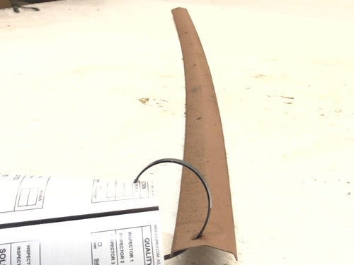 1975 Chevy C10 Pickup Trim Above Windshield Saddle Tan Oem Strip