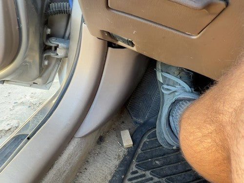1997-2001 Toyota Camry Driver Left Lower Kick Trim Panel OEM Oak FT4
