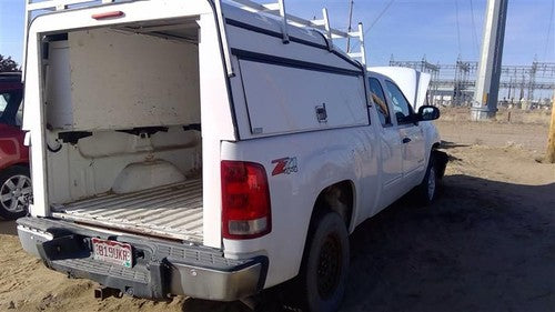 07-13 Gmc Sierra 1500 Driver Left Rear Inside Door Trim Panel Extended Cab Back