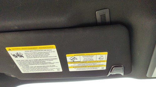 2016-2019 Explorer Police Interceptor Driver Left Sun Visor Oem Black 9W