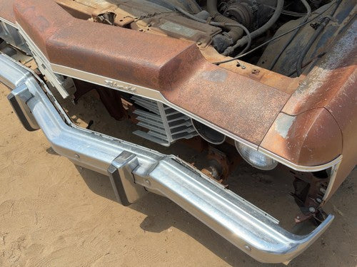 1974 Chevy Impala Bare Header Panel Mount Oem 00332395