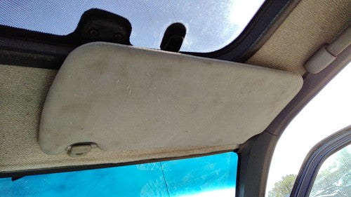 1990-1995 Nissan Pathfinder Passenger Right Sun Visor Oem Gray