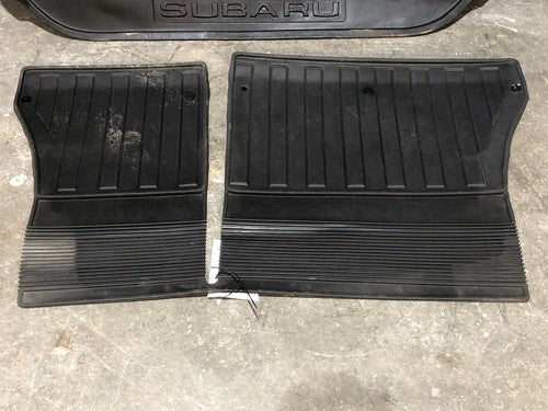 2013 Subaru Legacy Outback Complete Set Of Rear Cargo Mats Oem Rubber Trays