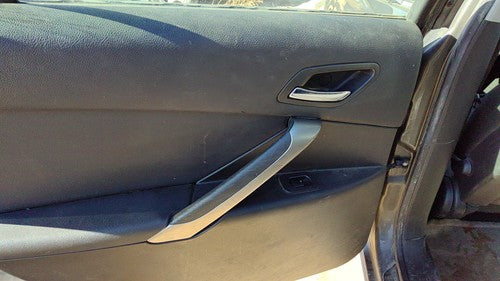 05-10 Pontiac G6 Driver Left Rear Door Trim Panel With Switches Back Black 19B