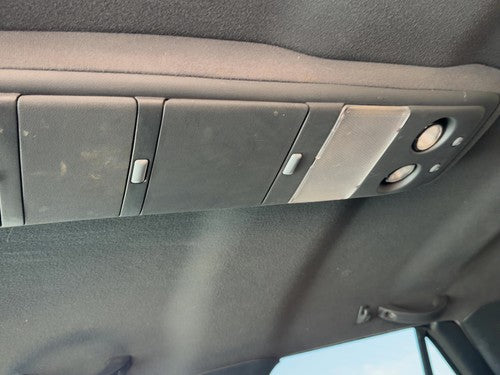 00-01 S10 Blazer Center Overhead Console Dome Light Map Lamp Cubby Graphite 12H