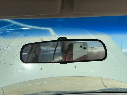 2000-2003 Mazda Protege Dx Inside Rear View Mirror Oem Windshield Mounted