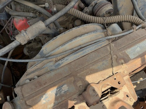 1974 Chevy Impala Radiator Cooling Fan Shroud Oem Plastic Housing