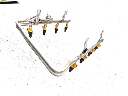 1985-2003 Ford F150 Complete Fuel Rail With Injectors Set Loaded Oem 4.6L