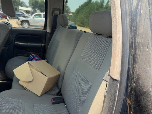 02 Ram 1500 Complete Set Of Rear Seat Belts Retractor Buckle Left Right Back Dar