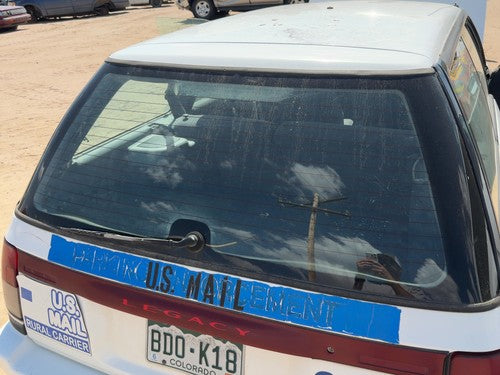 1990-1994 Subaru Legacy Rhd Back Glass Rear Window Oem Wagon 65050Aa080Na