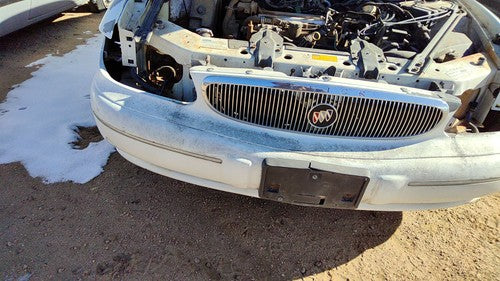 1997-2003 Buick Century Front Bumper Cover Assembly Oem White 12369156