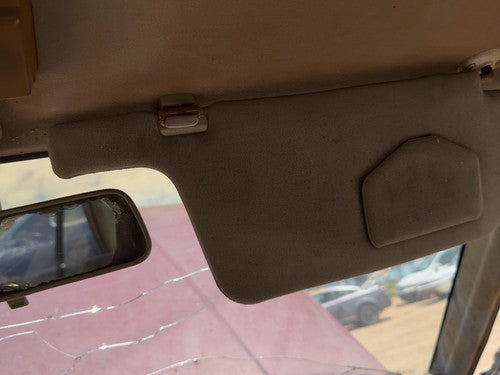 1985-1987 Nissan Maxima Passenger Right Sun Visor Oem 4Dr Sedan Gray